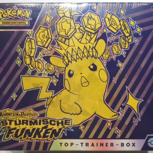 Top-Trainer-Box Karmesin & Purpur – Stürmische Funken