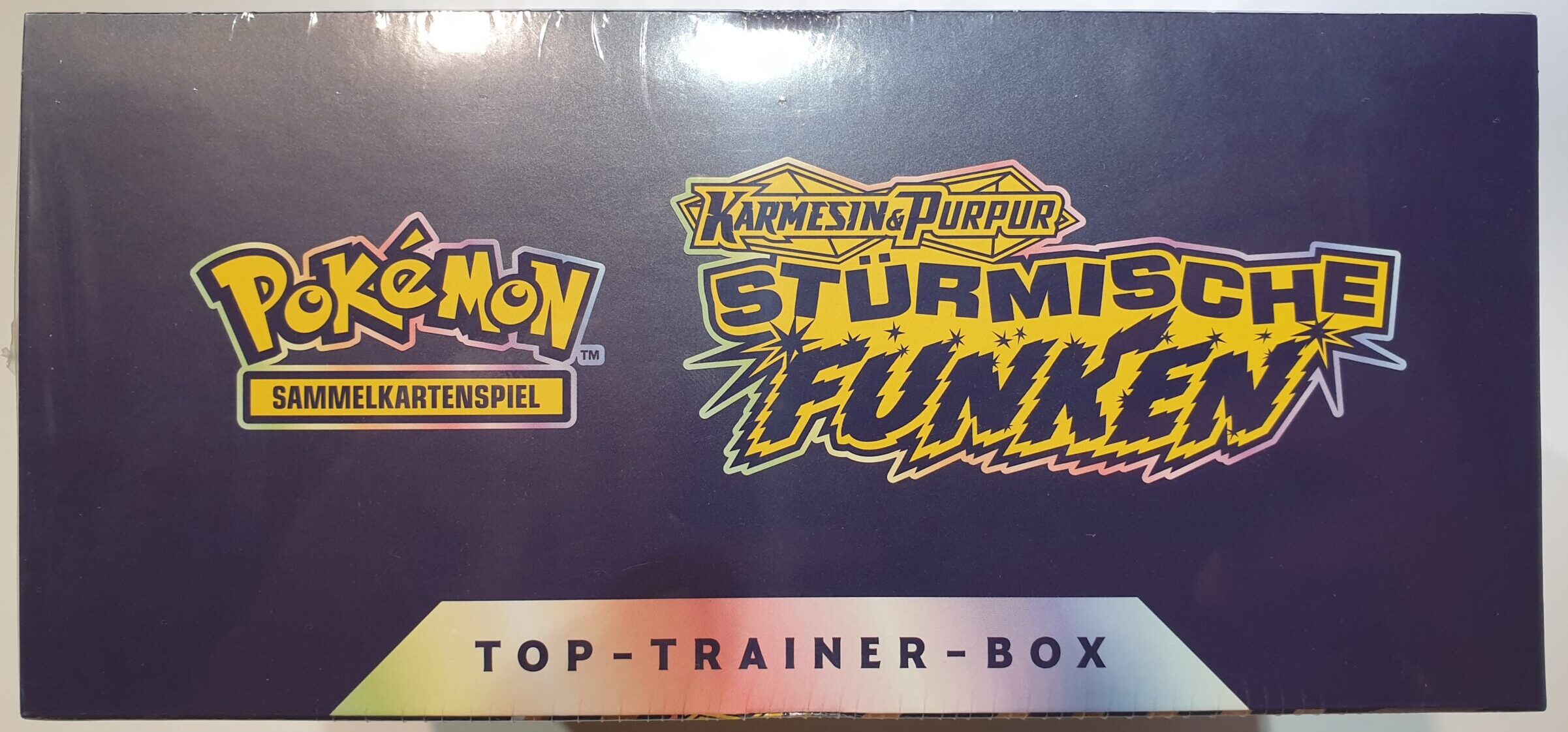 Karmesin & Purpur – Stürmische Funken Top Trainer Box (Deutsch) – OVP – Bild 3