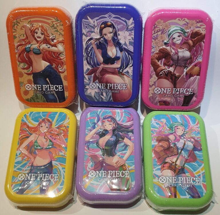 One Piece Mini Tin Pack Set Vol.2 (TS-02) Japanisch – alle 6 Tin-Designs