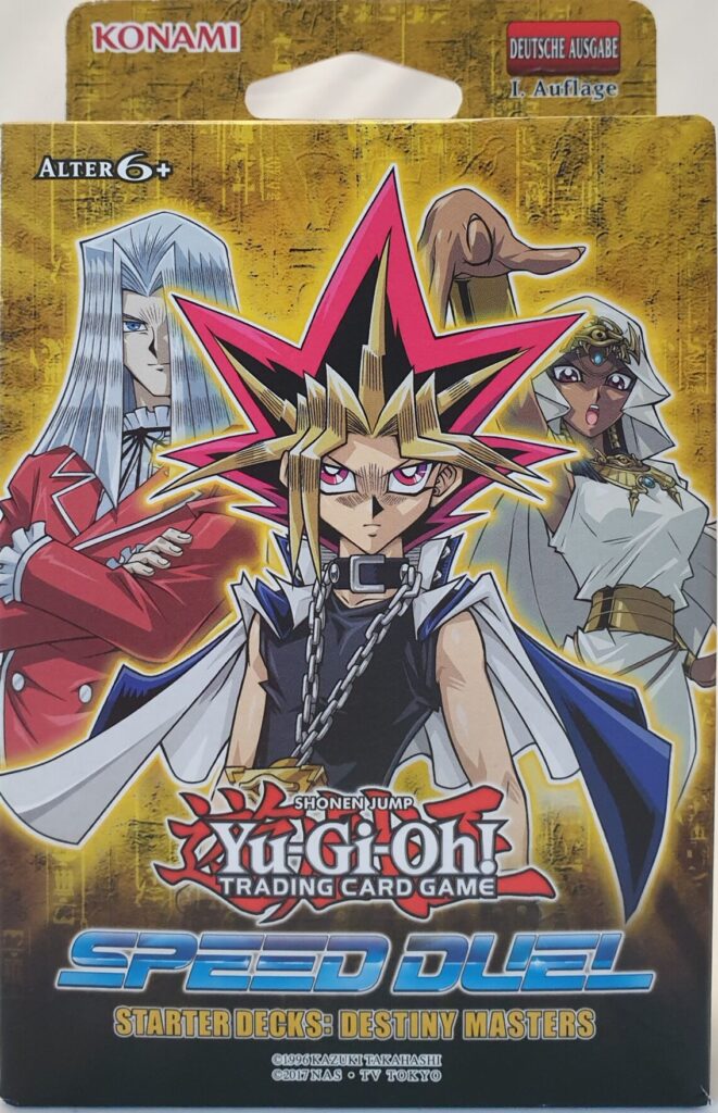 Yu-Gi-Oh! Speed Duel Starter Deck Destiny Masters Deutsch 1. Auflage OVP