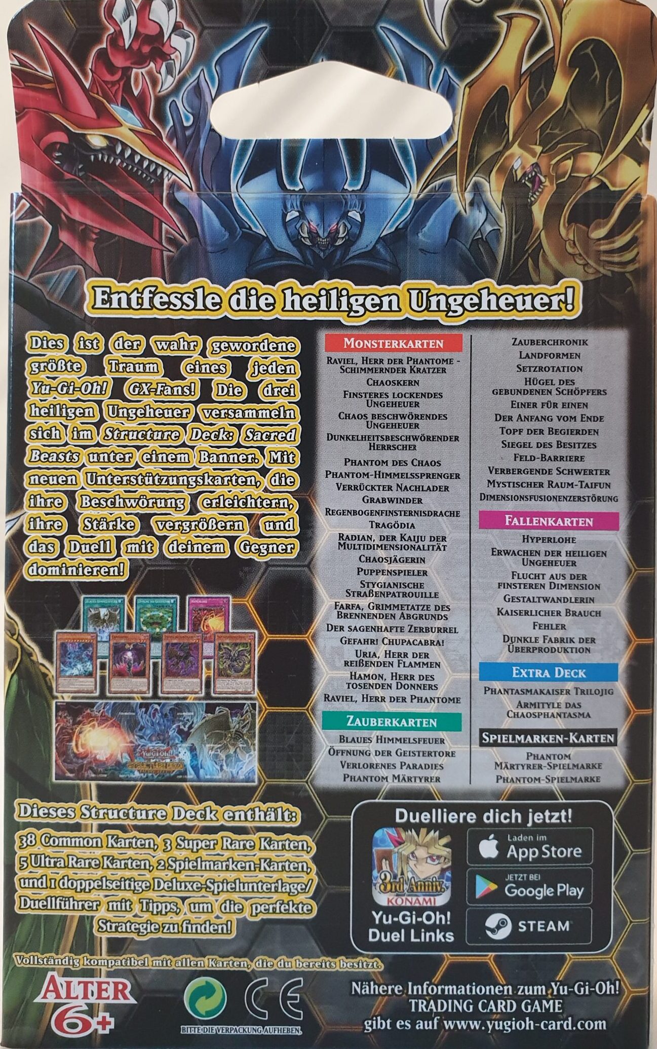 Structure Deck: Sacred Beasts – 1. Auflage – Deutsch – Bild 2