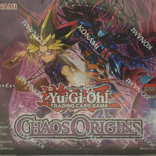 Yu-Gi-Oh! Chaos Origins Booster Display Deutsch 1. Auflage OVP