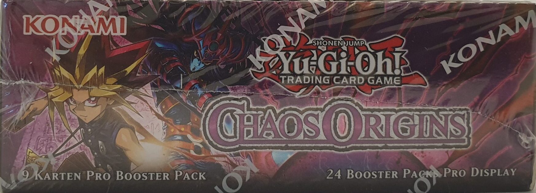 Yu-Gi-Oh! Chaos Origins Booster Display – Deutsch – 1. Auflage – OVP – Bild 2